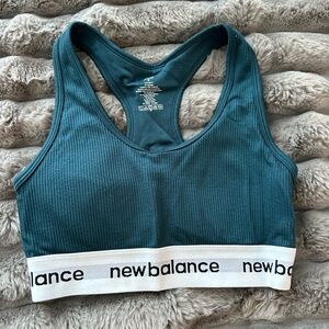 New Balance turquoise Sports Bra